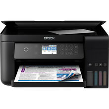 БФП струменевий EPSON EcoTank L6160 WI-FI Black (C11CG21404)