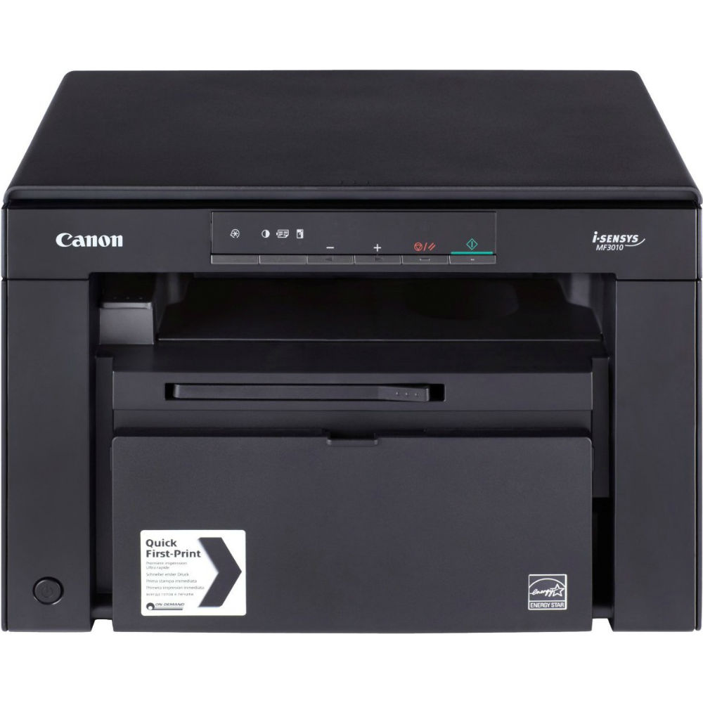 БФП лазерний CANON i-SENSYS MF3010 EUR + картриджі 725 2 шт. Максимальний формат носія A4 (297 х 210 мм)