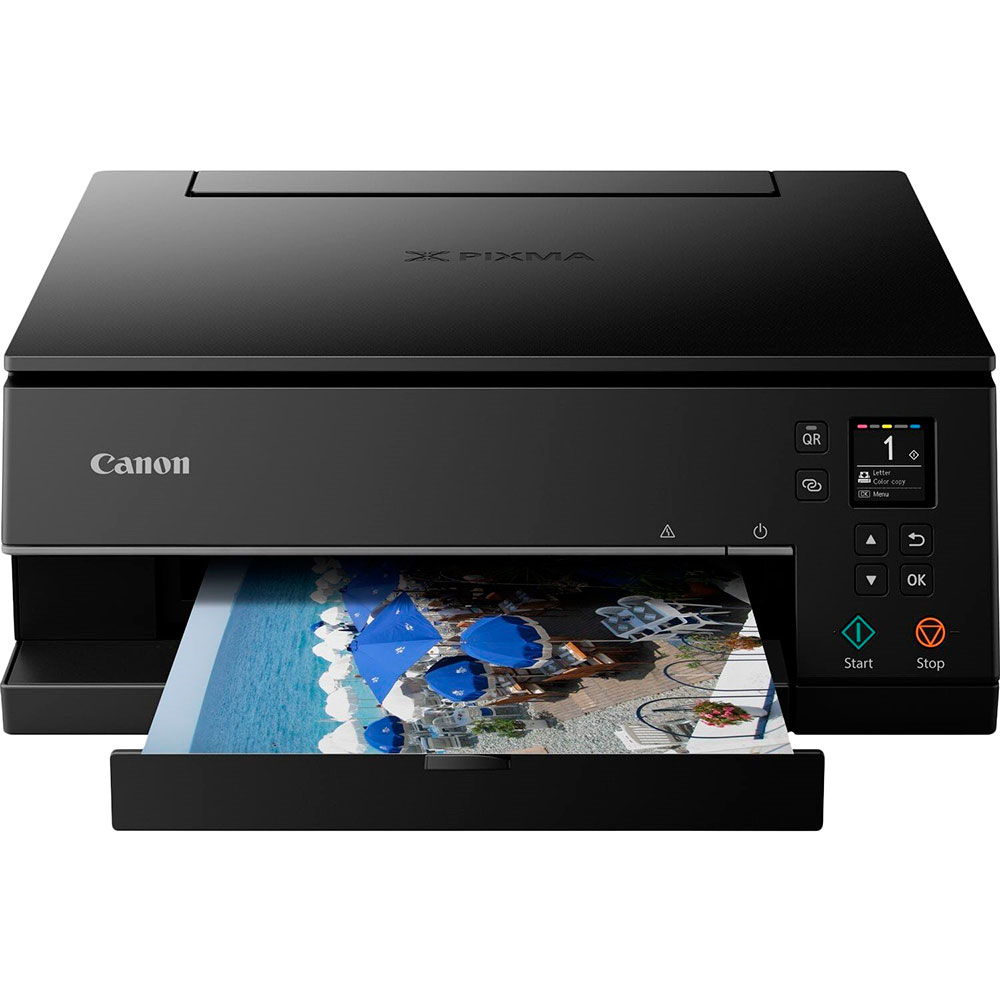 БФП струменевий CANON PIXMA TS6340 WI-FI Black (3774C007) Технологія друку струменева