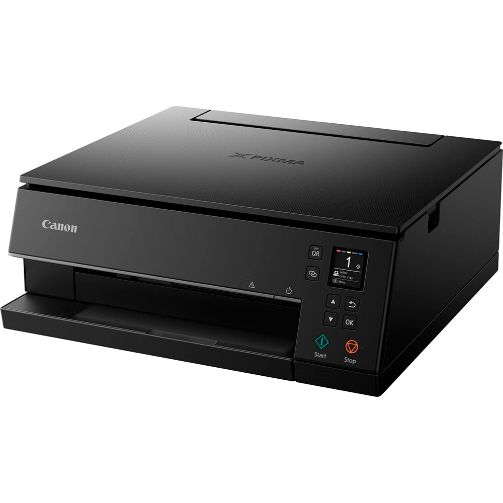 Зовнішній вигляд БФП струменевий CANON PIXMA TS6340 WI-FI Black (3774C007)