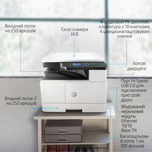 БФП лазерний HP LJ Pro M438n (8AF43A)