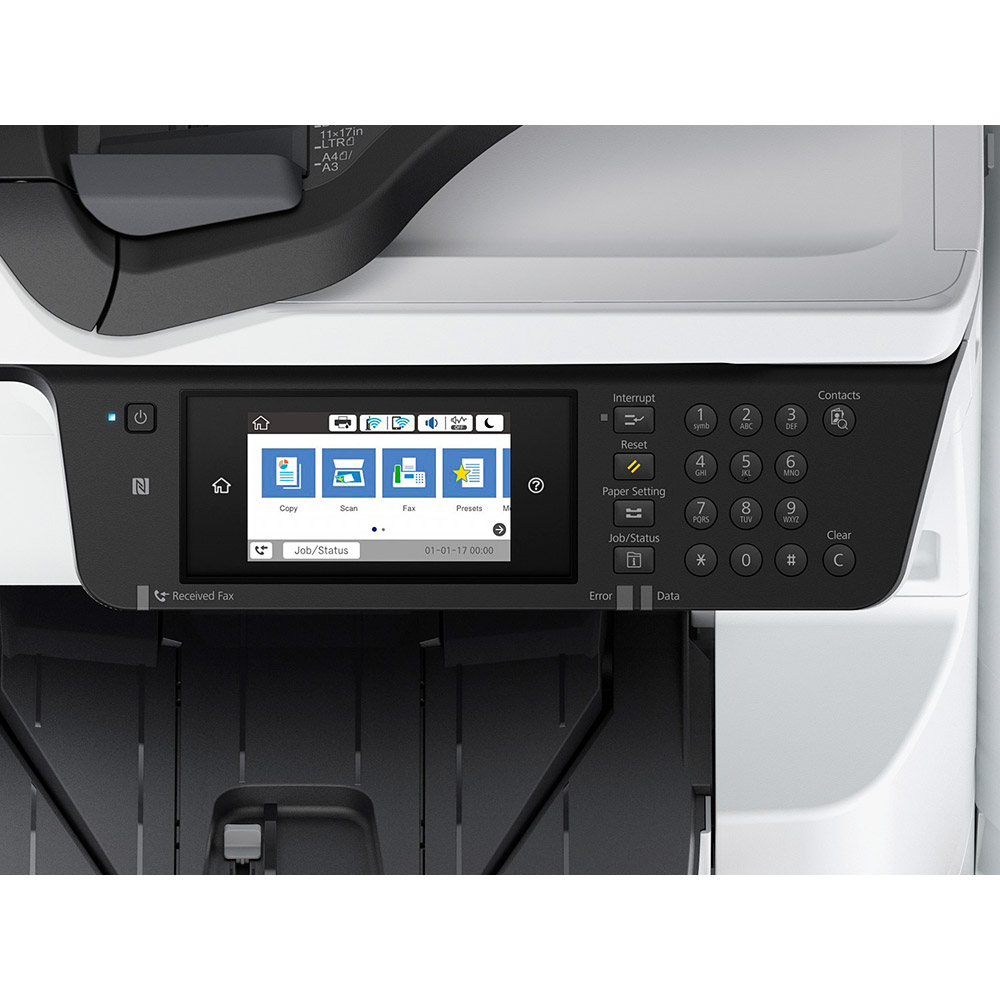 БФП струменевий EPSON WorkForce Pro WF-C869RDTWF з Wi-Fi (C11CF34401) Максимальний формат носія A3 (420 х 297 мм)