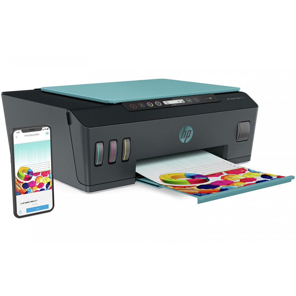 Фото МФУ струйное HP Smart Tank 513 Wi-Fi (9JF88A)