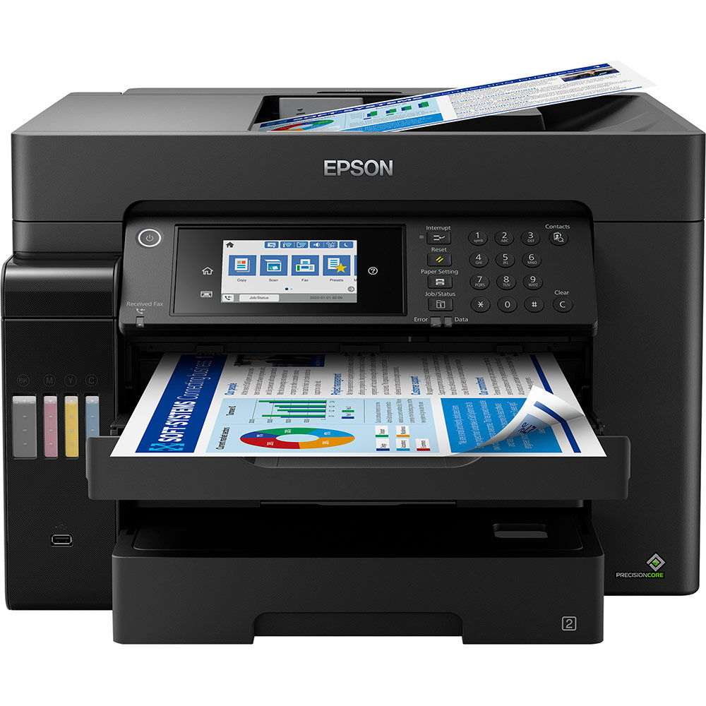 БФП струменевий EPSON L15160 WI-FI (C11CH71404) Технологія друку струменева