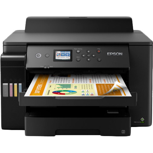 БФП струменевий EPSON EcoTank L11160 WI-FI Black (C11CJ04404)