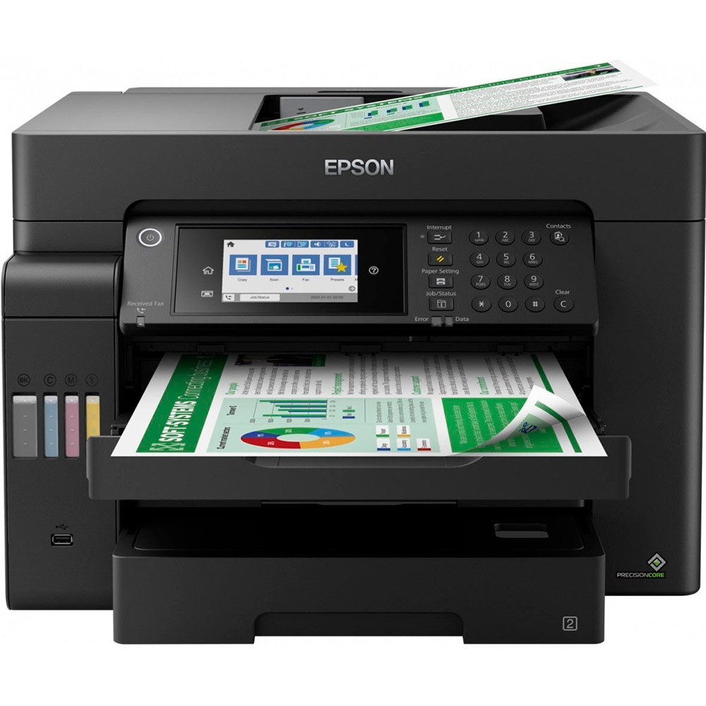 БФП струменевий EPSON EcoTank L15150 WI-FI Black (C11CH72404)