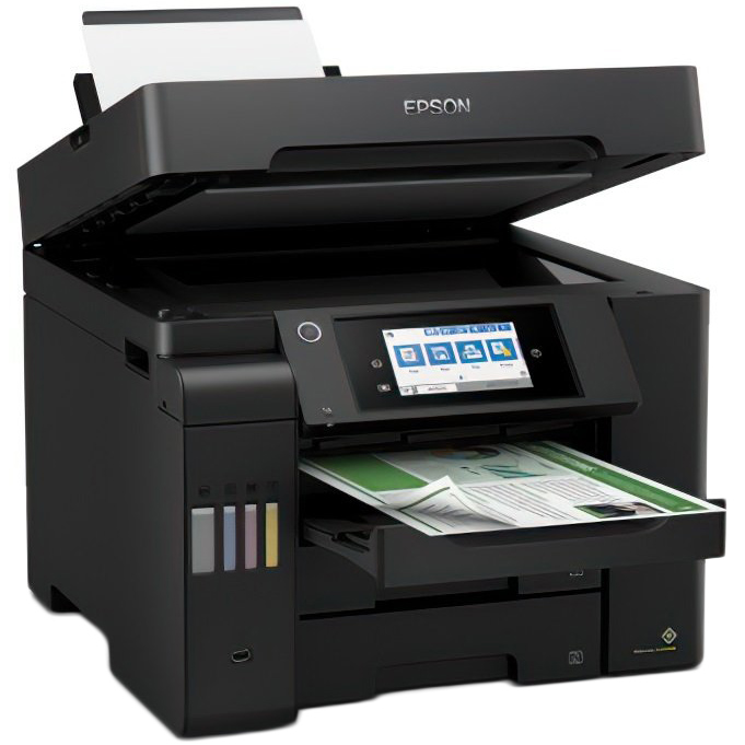 БФП струменевий EPSON EcoTank L6550 Wi-Fi Black (C11CJ30404) Тип друку кольорова