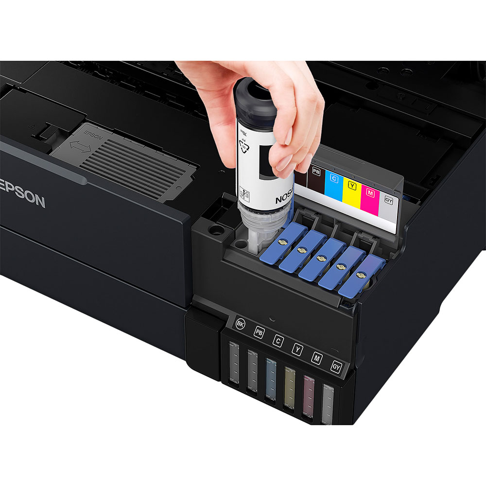 БФП струменевий EPSON L8180 (C11CJ21403) Роздільна здатність друку 5760 х 1440