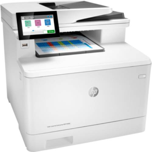 МФУ лазерное HP Color LaserJet Enterprise M480f (3QA55A) Тип печати цветная