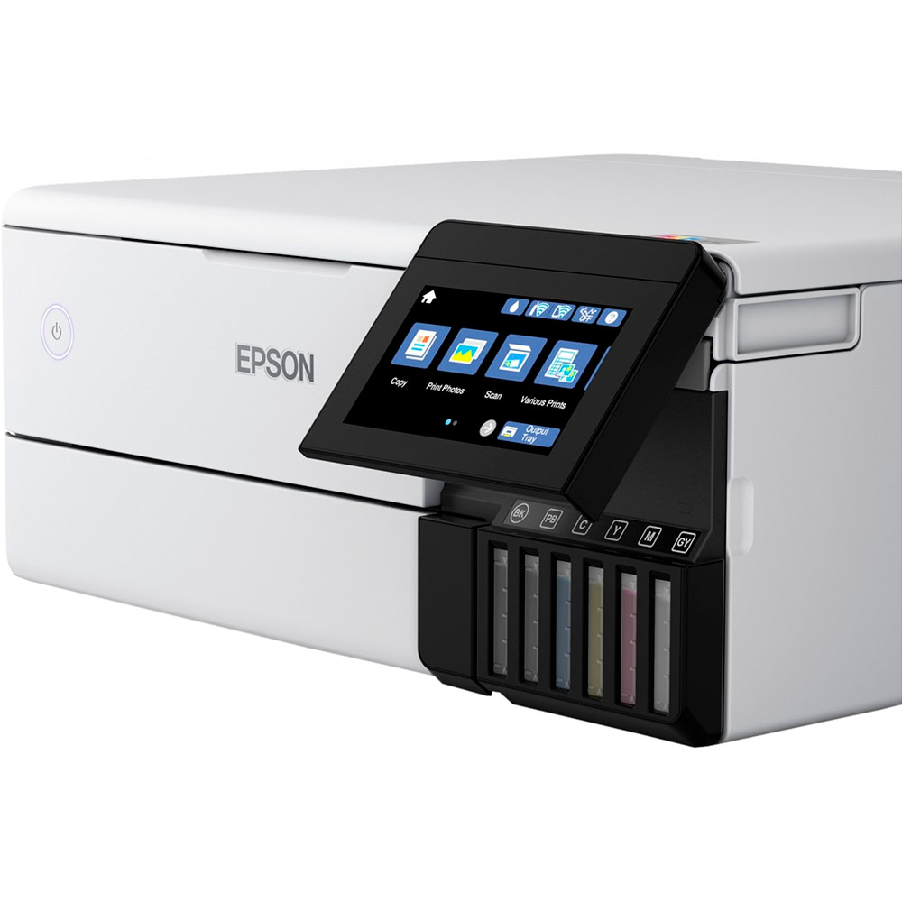 МФУ струйное EPSON EcoTank L8160 Wi-Fi White (C11CJ20404) Максимальный формат носителя A4 (297 х 210 мм)