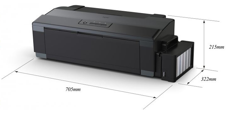 Принтер струйный EPSON L1300 (C11CD81402) Тип печати цветная