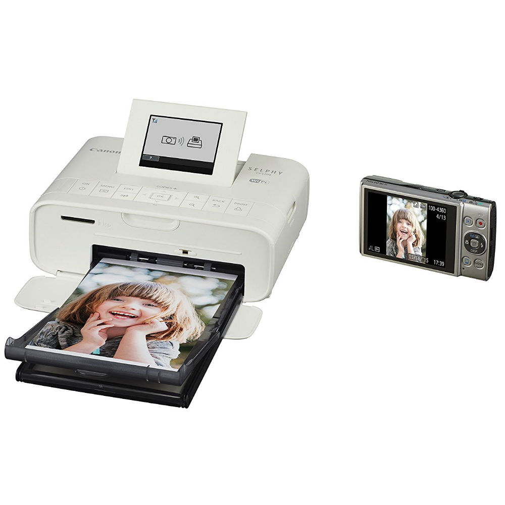 Принтер термосублимационный CANON Selphy CP-1200 Digital Printer (0600C011AA)White Максимальное качество печати 300 x 300