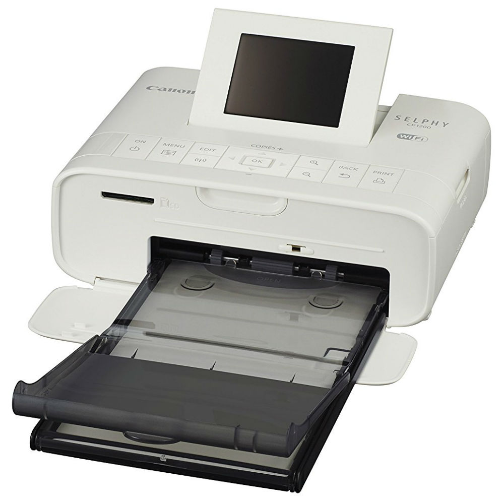 Принтер термосублимационный CANON Selphy CP-1200 Digital Printer (0600C011AA)White Количество цветов печати 3