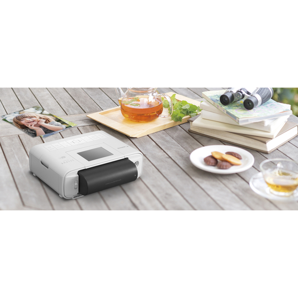 Зовнішній вигляд Принтер термосублімаційний CANON Selphy CP-1200 Digital Printer KIT (0600C014AA) White