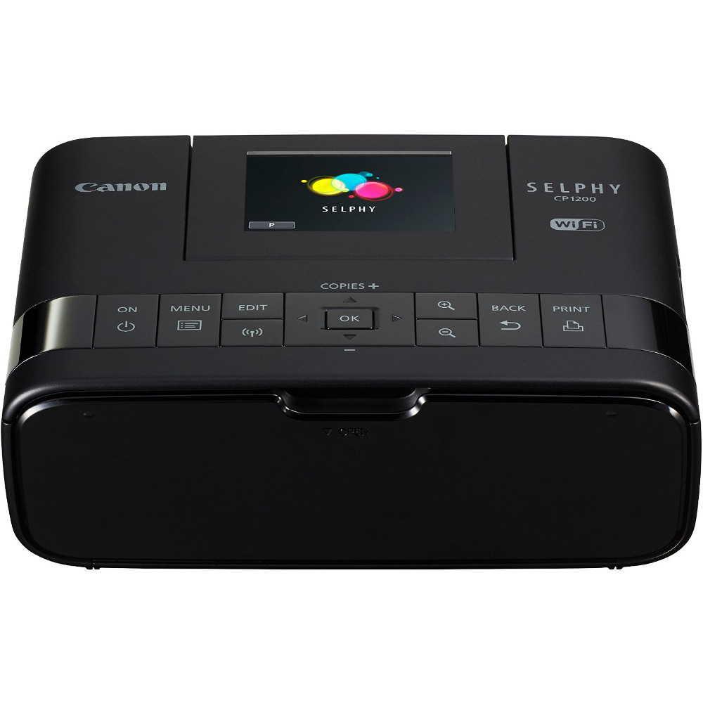 Принтер термосублимационный CANON Selphy CP-1200 Digital Printer KIT (0599C015AA) Black