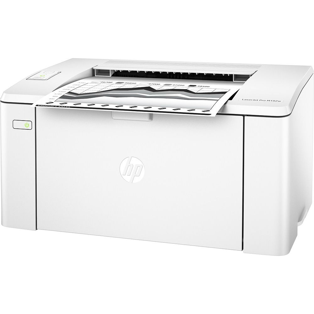 Принтер лазерний HP LaserJet Pro M102w with Wi-Fi (G3Q35A) Тип друку монохромна