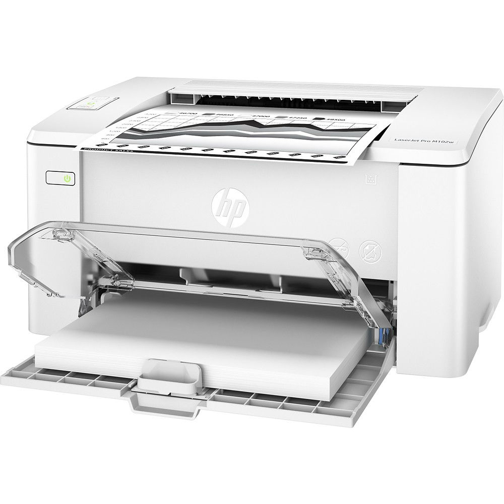 Зовнішній вигляд Принтер лазерний HP LaserJet Pro M102w with Wi-Fi (G3Q35A)