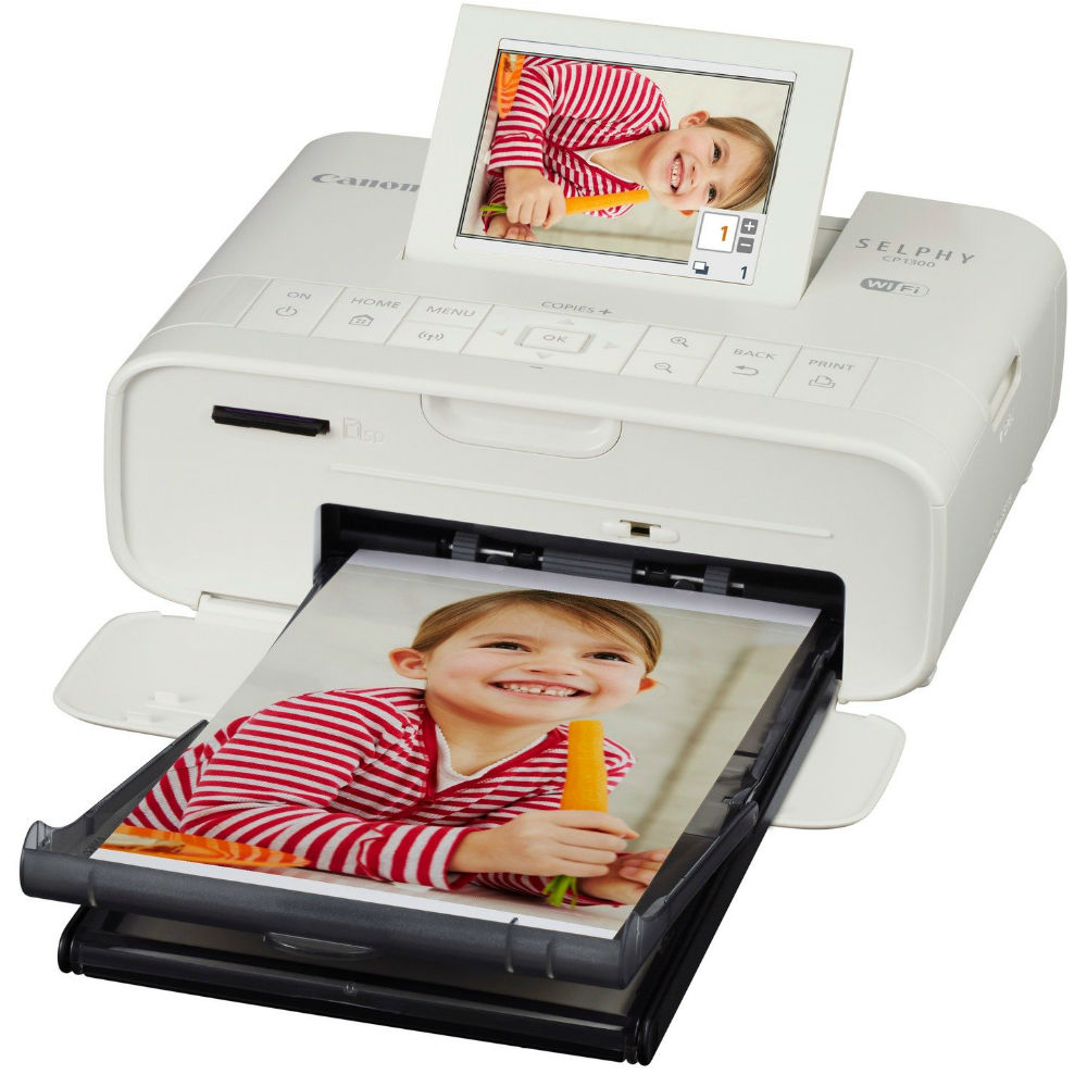 Принтер термосублимационный CANON SELPHY CP-1300 White Время печати фото 10х15 см 47