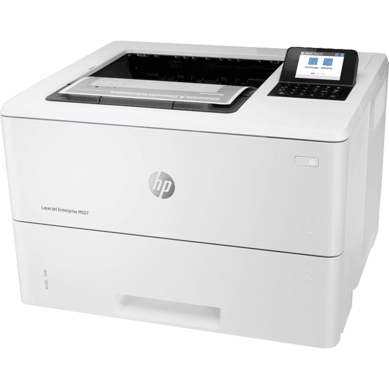 Принтер лазерний HP LaserJet Enterprise M507dn (1PV87A) Технологія друку лазерна