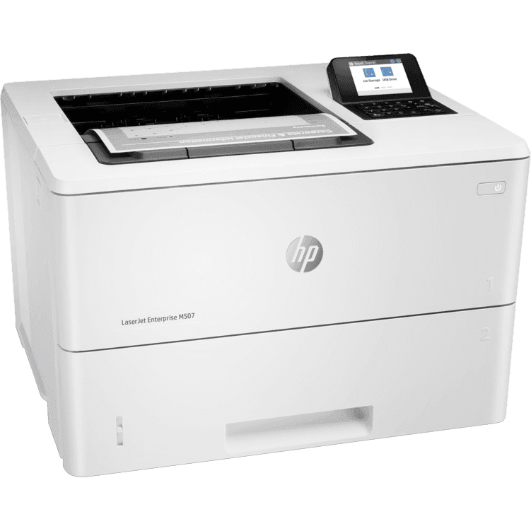 Принтер лазерный HP LaserJet Enterprise M507dn (1PV87A) Тип печати монохромная