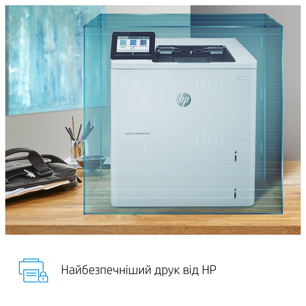 Покупка Принтер лазерний HP LJ Enterprise M612dn (7PS86A)