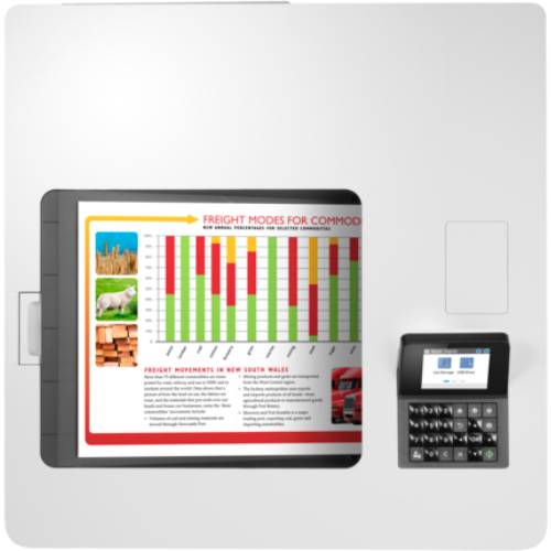 Принтер лазерный HP Color LaserJet Enterprise M554dn (7ZU81A) Разрешение печати 600 x 600