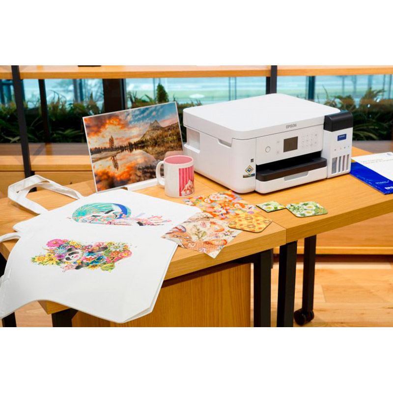 Зображення Принтер струменевий EPSON SureColor SC-F100 WI-FI (C11CJ80302)
