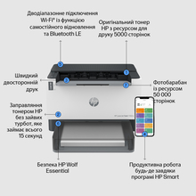 Принтер лазерний HP LaserJet Tank 1502w з Wi-Fi (2R3E2A)