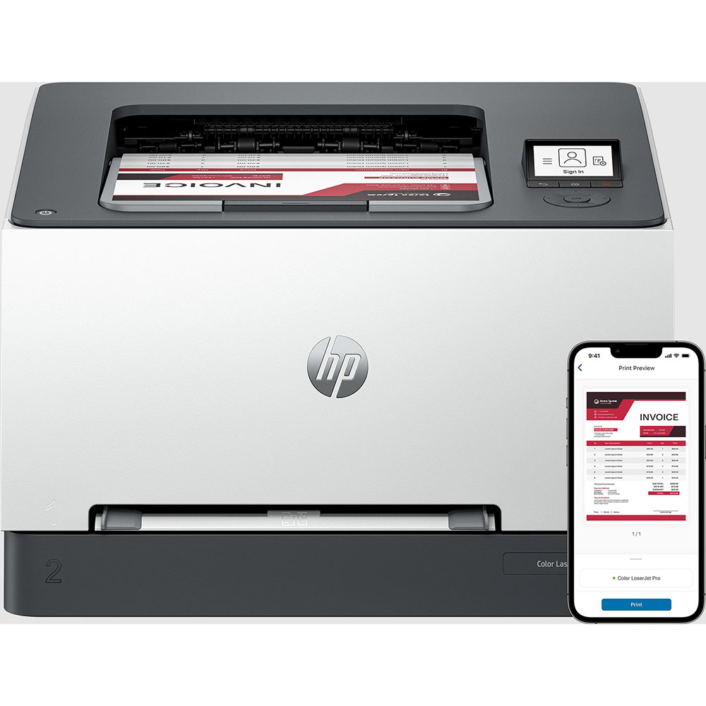 Принтер лазерний HP A4 Color LaserJet Pro 3203dn (8D7L2A) Технологія друку лазерна