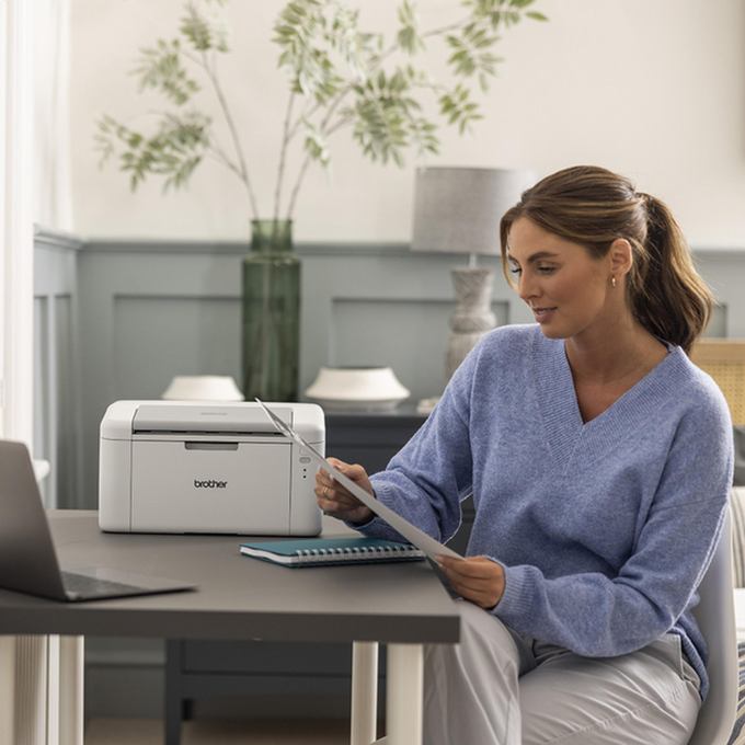 Принтер лазерний BROTHER HLL1230WE White (HLL1230WYJ1) Роздільна здатність друку 600 x 600