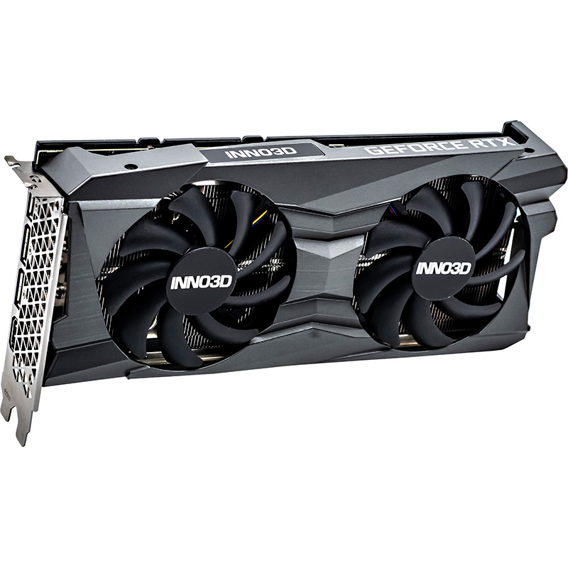 Видеокарта INNO3D GeForce RTX3060 Twin X2 OC 12GB 192Bit 1792/15000MHz (N30602-12D6X-11902120) Производитель чипа nVidia