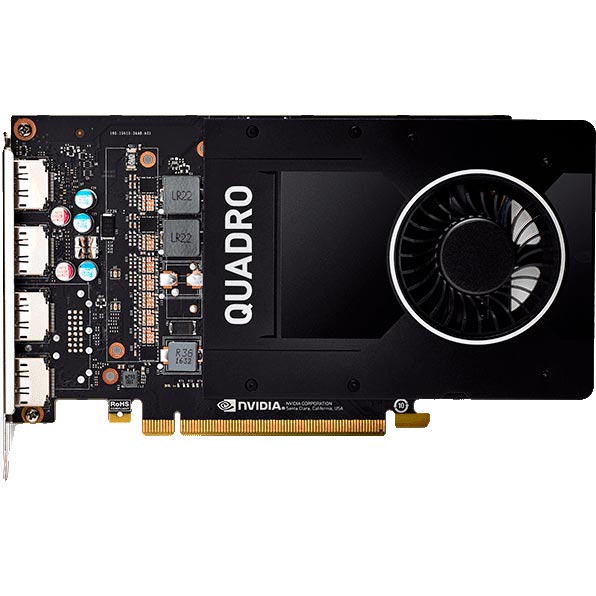 Видеокарта HP NVIDIA Quadro P2000 5GB Graphics (1ME41AA)