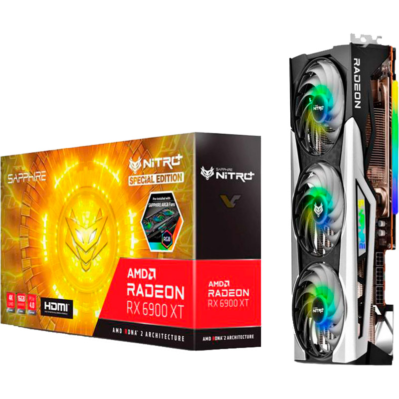 Відеокарта SAPPHIRE Nitro + Radeon RX 6900 XT SE (11308-03-20g) Тип пам'яті GDDR6