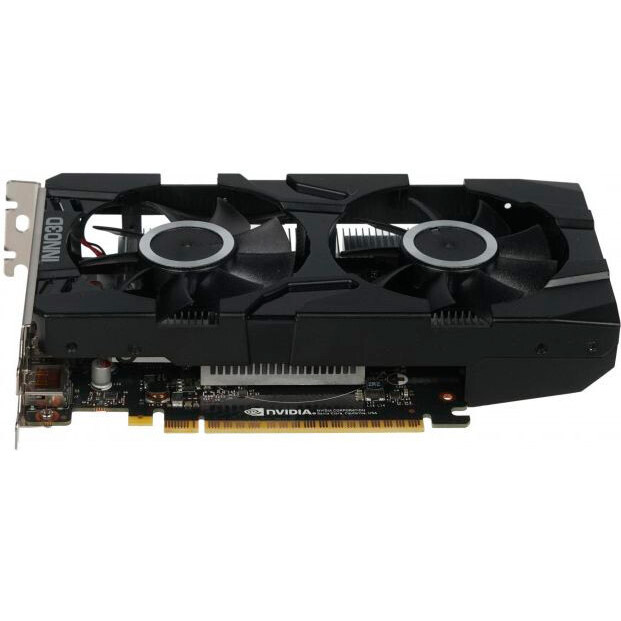 Відеокарта INNO3D GeForce GTX1650 4GB 128bit 1410 / 12000mhz (N16502-04D6X-1177va25) Виробник чіпу nVidia