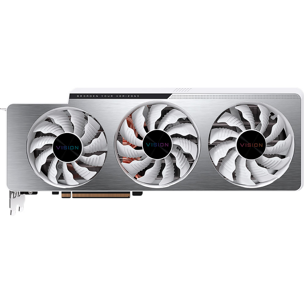 

Видеокарта GIGABYTE GeForce RTX3070 Ti 8GB 256bit GDDR6 Vision OC (GV-N307TVISION_OC-8GD), GeForce RTX3070 Ti 8GB GDDR6 VISION OC