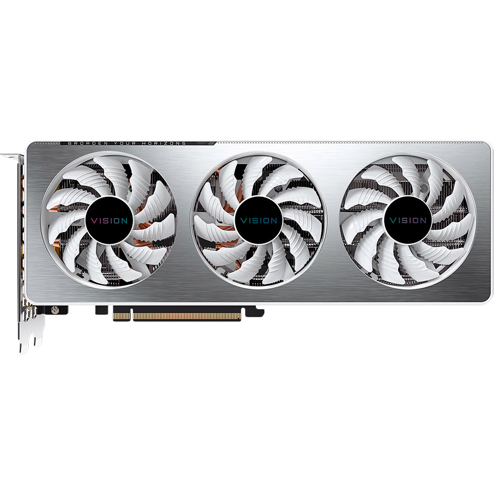 Видеокарта GIGABYTE GeForce RTX3060 Ti 8GB 2‎56bit GDDR6 VISION OC LHR (GV-N306TVISIONOC-8GD2.0)