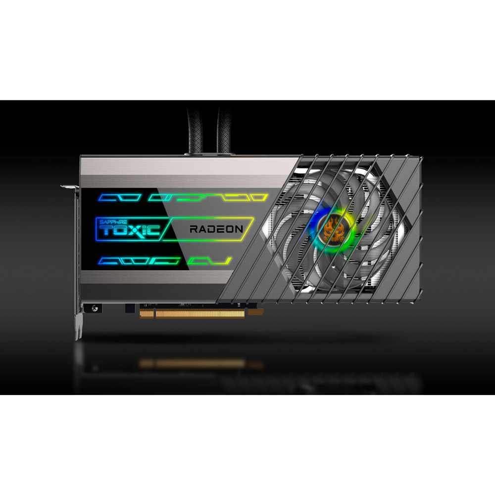 Видеокарта Sapphire TOXIC Radeon RX 6900 XT 16GB GDDR6 GAMING OC LIMITED EDITION (11308-08-20G) Объем встроенной памяти, Гб 16