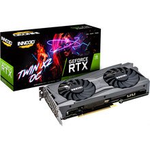 Видеокарта INNO3D GeForce RTX 3070 Twin X2 OC 8Gb 256bit 1500/14000MHz (N30702-08D6X-1710VA32L)