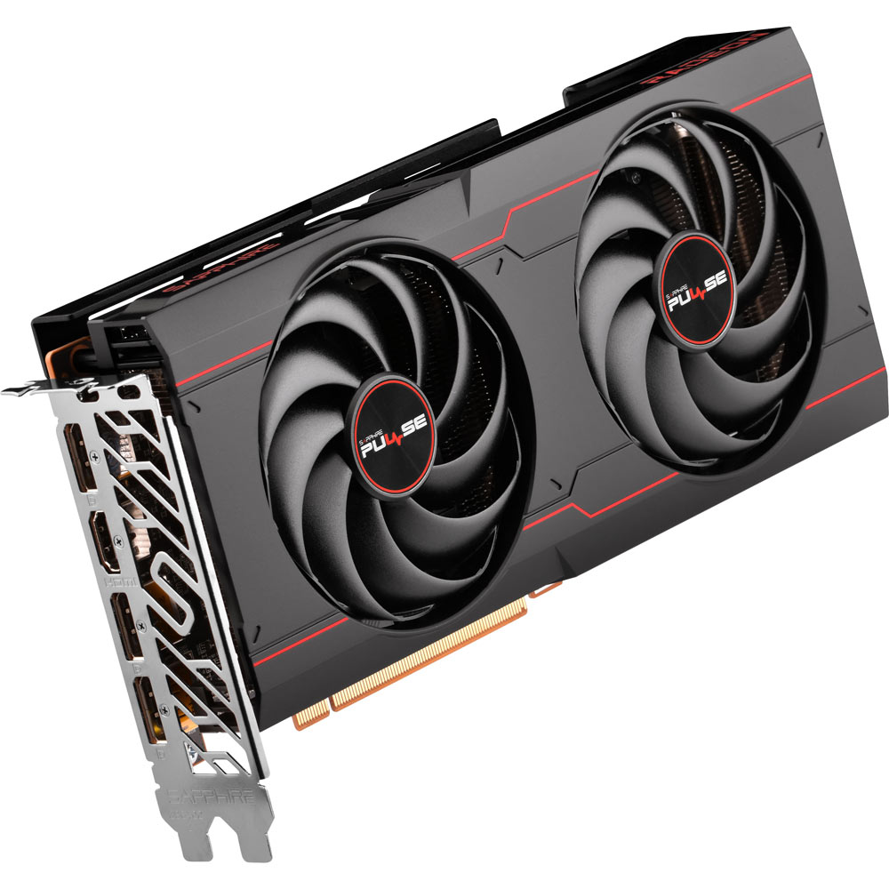 Відеокарта Sapphire Radeon RX 6600 XT 8GB DDR6 PULSE GAMING OC (11309-03-20G) Об'єм вбудованої пам'яті, Гб 8