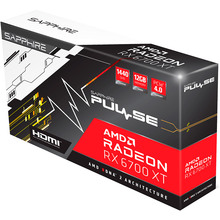 Видеокарта SAPPHIRE Radeon RX 6700 XT PULSE GAMING OC 12GB DDR6 192bit  2615/16000MHz  (11306-05-20G)