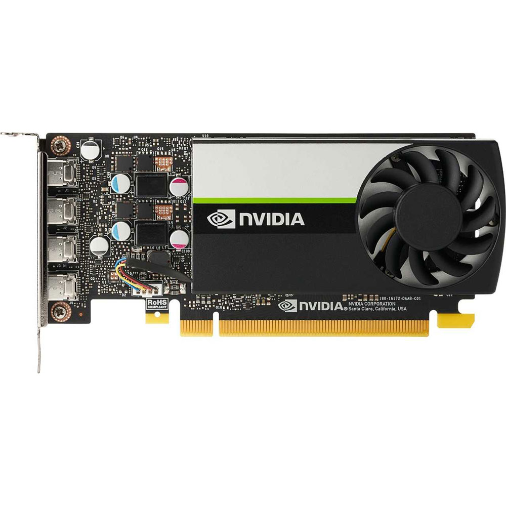 

Видеокарта HP NVIDIA T600 Graphics 4GB GDDR6 128-bit 1335/10000MHz (340K9AA), NVIDIA T600 4GB Graphics (340K9AA)