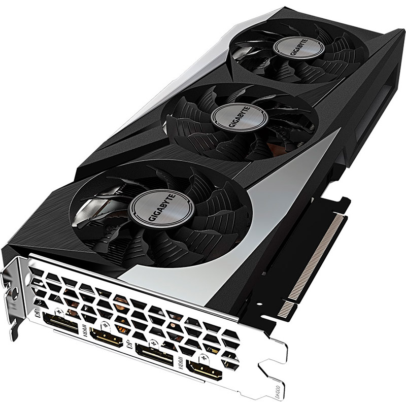 Відеокарта GIGABYTE GeForce RTX 3060 GAMING OC 12GB 192bit 1837/15000 MHz (GV-N3060GAMING OC-12GD 2.0) Об'єм вбудованої пам'яті, Гб 12