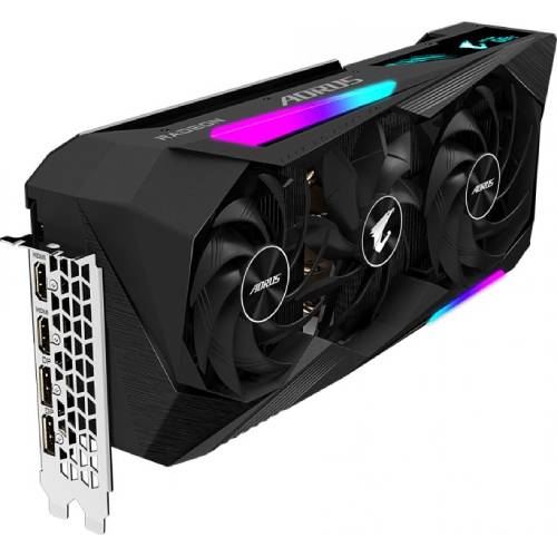 Фото Видеокарта GIGABYTE AORUS Radeon RX 6800 MASTER 16GB (GV-R68AORUS M-16GD)