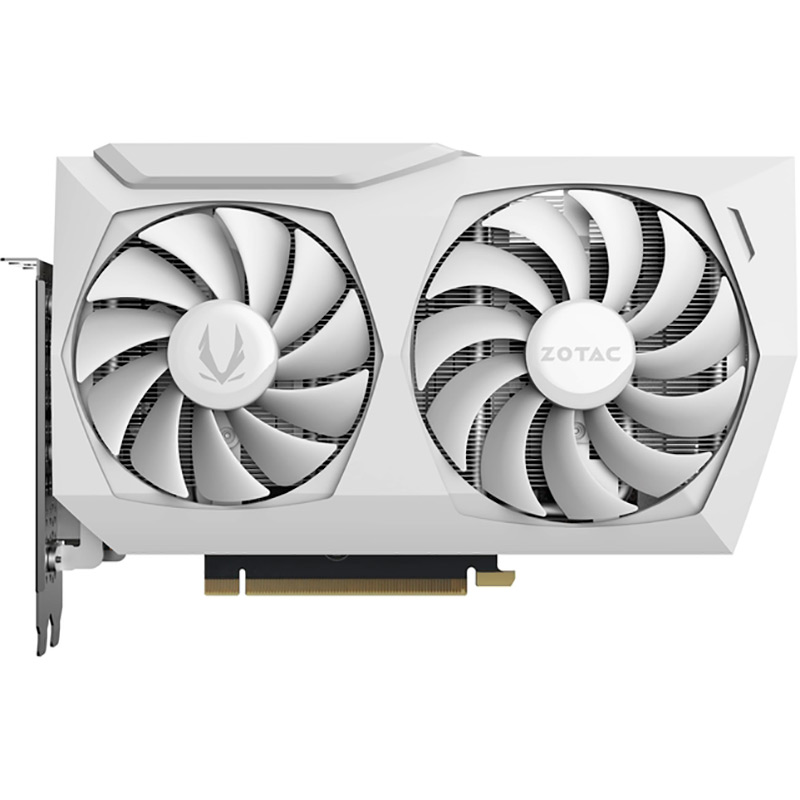 

Видеокарта ZOTAC GAMING GeForce RTX 3070 Twin Edge OC White edition LHR 8GB 256Bit 1755/14000MHz (ZT-A30700J-10PLHR), GAMING GeForce RTX 3070 8GB GDDR6 Twin Edge OC