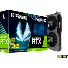 Відеокарта ZOTAC GeForce RTX 3060 Ti Twin Edge OC GAMING LHR 8GB 256Bit 1695/14000MHz (ZT-A30610H-10MLHR)
