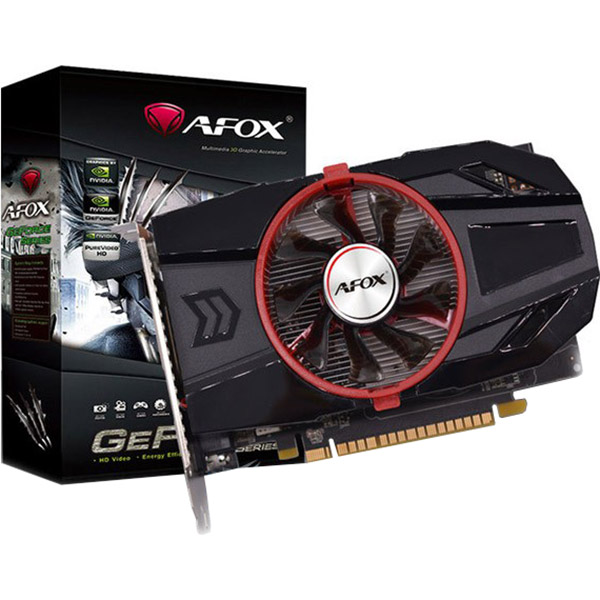 

Видеокарта AFOX Geforce GTX750Ti 4GB GDDR5 128Bit Single Fan (AF750TI-4096D5H4), Geforce GTX750Ti 4GB GDDR5 128Bit Single Fan