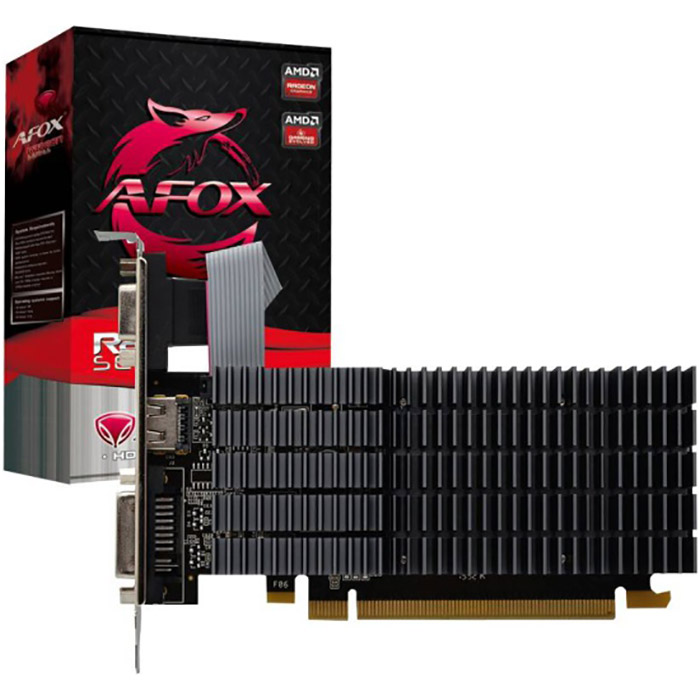 

Видеокарта AFOX Radeon R5 230 1GB DDR3 64Bit LP (AFR5230-1024D3L9-V2), Radeon R5 230 1GB DDR3 64Bit LP