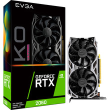 Відеокарта EVGA RTX 2060 KO ULTRA GAMING 6Gb 192Bit 1755/14000 MHz (06G-P4-2068-KR)