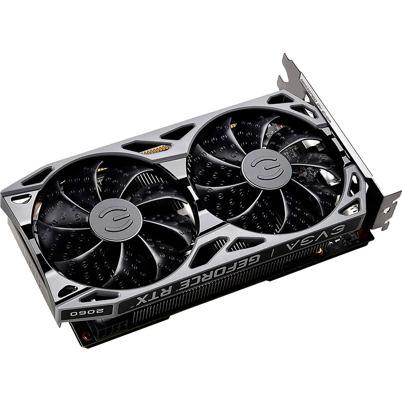 Відеокарта EVGA RTX 2060 KO ULTRA GAMING 6Gb 192Bit 1755/14000 MHz (06G-P4-2068-KR) Об'єм вбудованої пам'яті, Гб 6