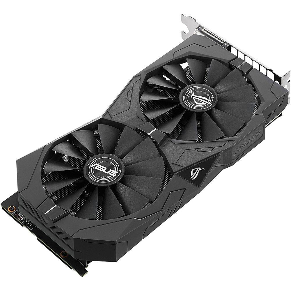 Відеокарта ASUS GeForce GTX1050 2Gb 128bit 1354/7008MHz (STRIX-GTX1050-2G-GAMING) Об'єм вбудованої пам'яті, Гб 2